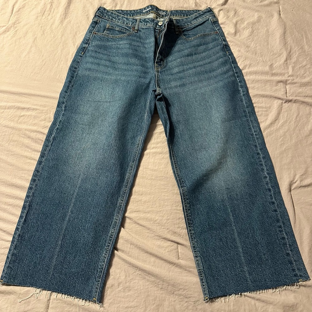 Old navy wide leg crop